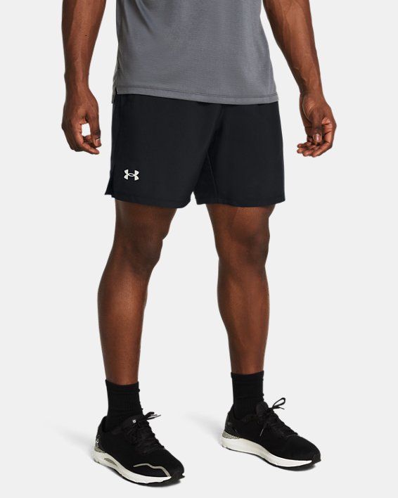 Men's UA Launch Unlined 7" Shorts, Black, pdpMainDesktop image number 0